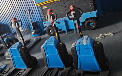 Di Chuyển Hàng Hóa Dễ Dàng Và An Toàn Cùng Xe Pallet Mover BYD