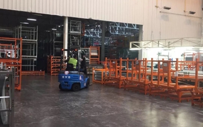 Giải Pháp Nâng Tải Hiệu Quả Cho Ngành Sản Xuất Ô Tô - Xe Nâng Điện BYD