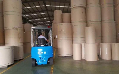 "Xe Nâng Điện BYD – Sức Mạnh Vượt Trội Cho Ngành Công Nghiệp Giấy"